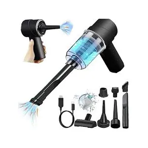 Handheld Vacuum Cordless ABS 6000PA Powerful Car Vacuum Cleaner 120W Mini Hand Held Vacuum for Home Pet Hair Car