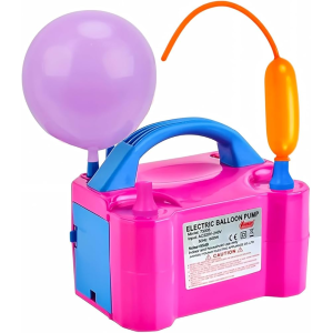 High Power Electric Balloon Inflator Pump – Dual Mode Portable Air Pump for Party & Decoration