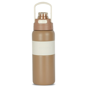 600ml Stainless Steel Sports Water Bottle – Vacuum Insulated Thermos Flask with Handle