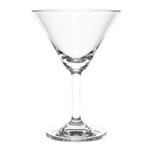 Luminarc Ribbed Martini Glass – Elegant V-Shaped Cocktail Glass with Textured Interior Design