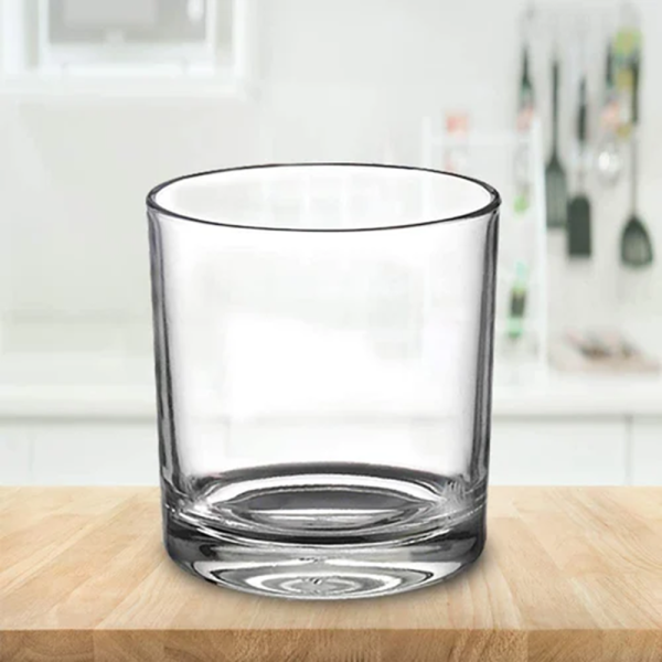 Luminarc Islande Tumbler Glass – Heavy Base Whiskey & Cocktail Rock Glass (Model N1314)