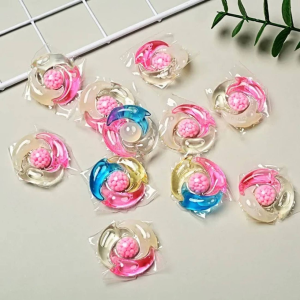 4 in 1 Mini Liquid Detergent Pods for Front/Top Load Washing Machine Wet and Dry Plastic Cleaning Cloth