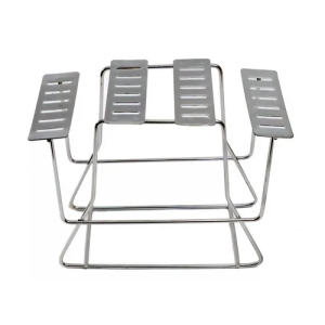 Devidayal Cutlery Holder – Hut Shape Stainless Steel