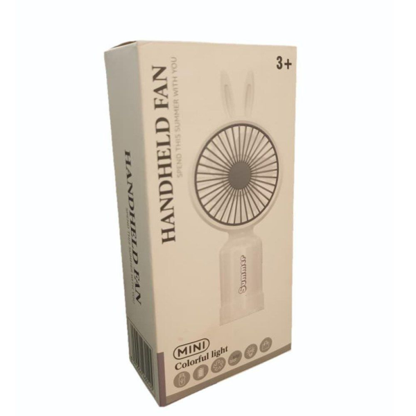 Rechargeable Mini Handheld Fan – Portable Cooling Device