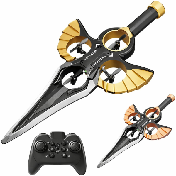 LKD Remote-Controlled Flying Sword – High-Speed 2.4GHz Stunt Drone with Gesture Detection**