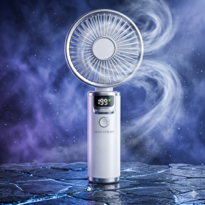 GG8803 Rechargeable Handheld High-Speed Wind Turbine Fan