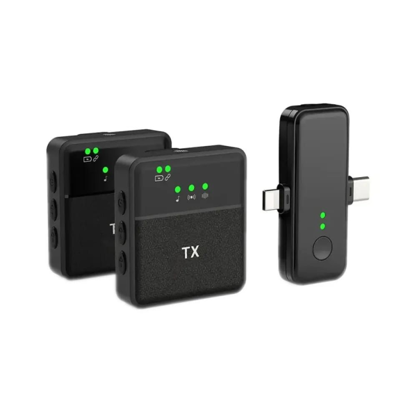 SX31 3-in-1 Wireless Microphone – Lavalier Mic for Vlogging, Interviews & Content Creation