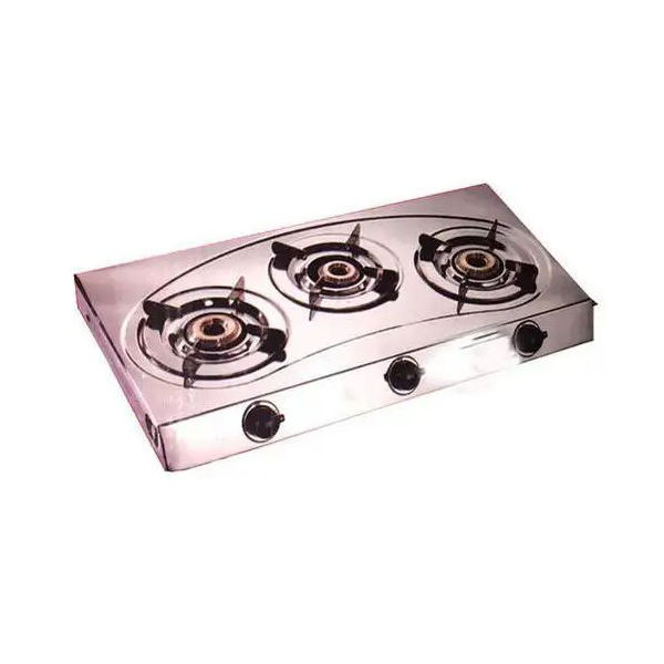 CG 3 Burner Auto Ignition Stainless Steel Gas Stove – Modern Cooking Appliance