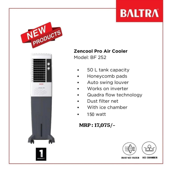 New Baltra Zencool Air Cooler 