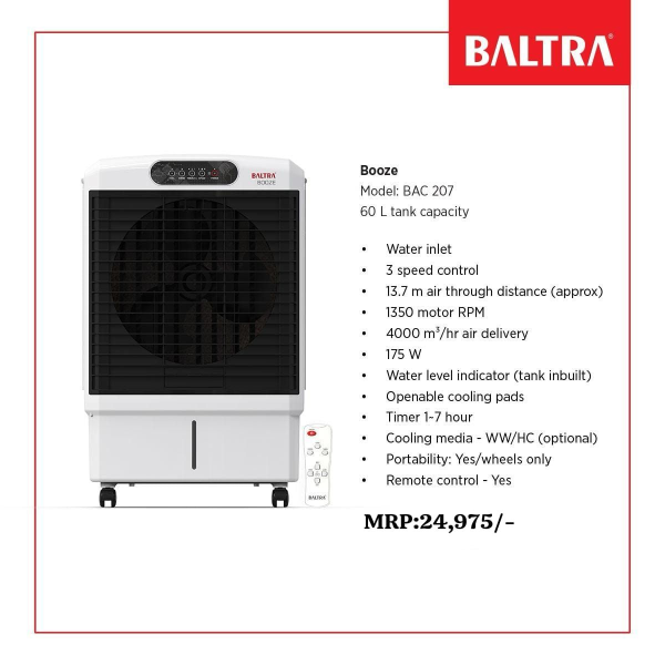 Baltra Booze Air Cooler – BAC 207