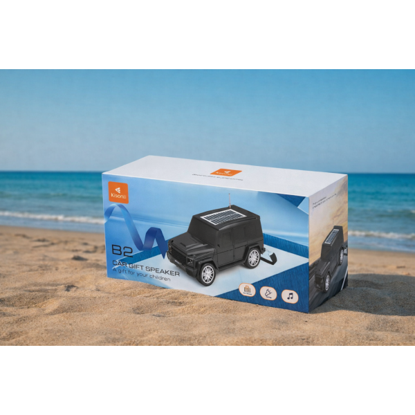 Kisonli B2 Solar‑Powered Bluetooth Car Speaker