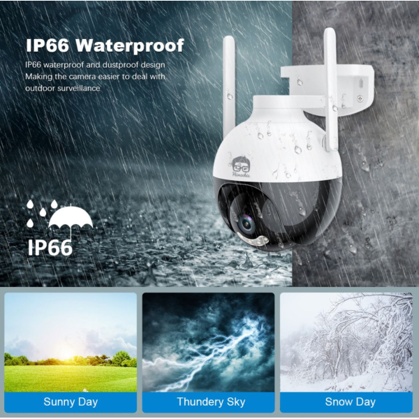 Himoobie Cp2pro WiFi Ip Camera Waterproof