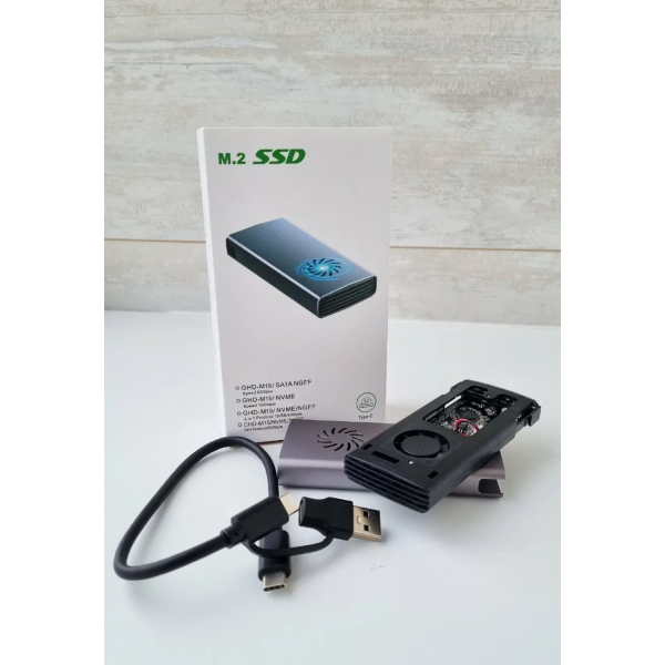 HIMOOBIE M15 External M.2 SSD Enclosure