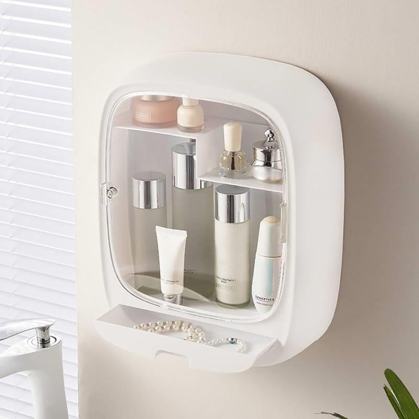 Wall‑Mounted Cosmetic Storage / Make up Organizer
