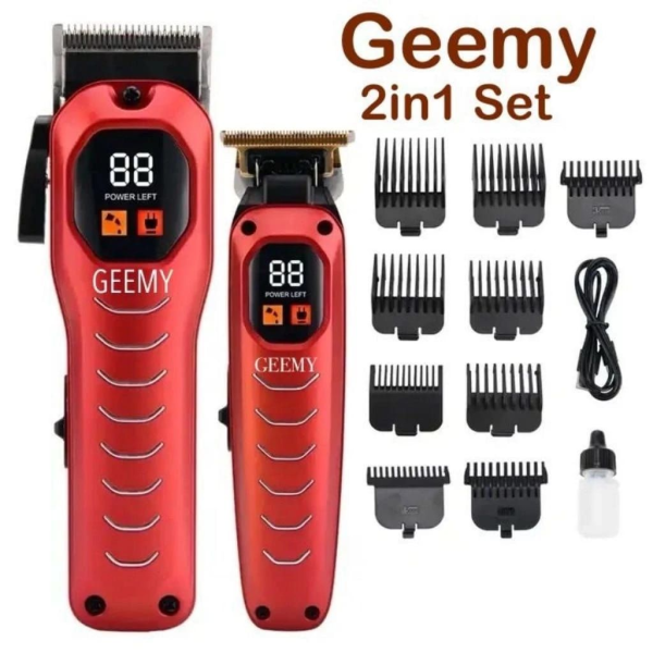 Geemy GM‑8046 Hair Clipper & Trimmer Set