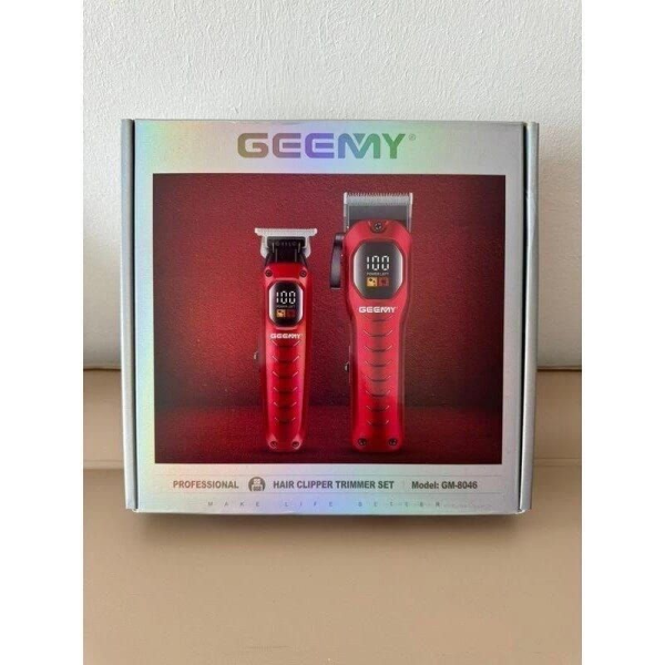 Geemy GM‑8046 Hair Clipper & Trimmer Set