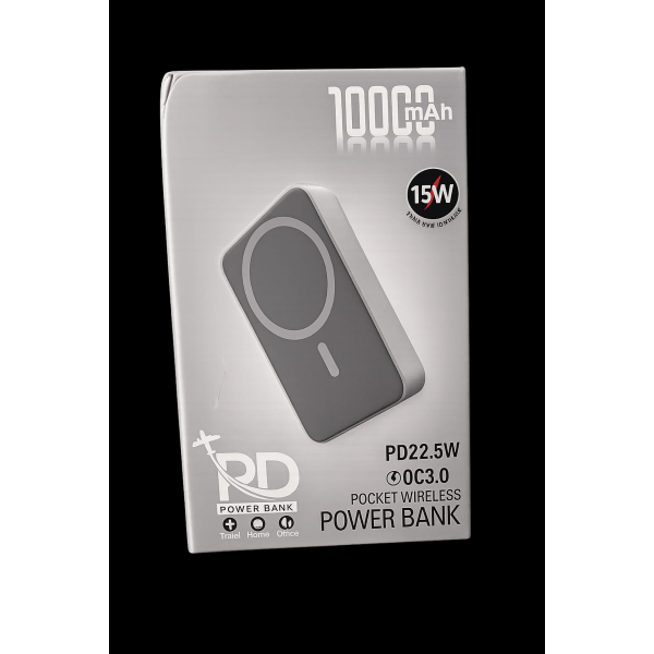 Pocket Wireless Power Bank – 10000mAh