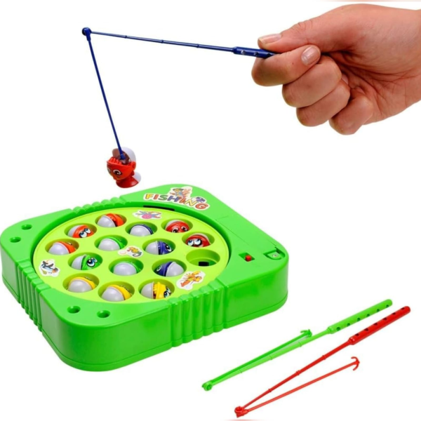 Happy Fishing Rotating Magnetic Board Game – 24 Fish Set