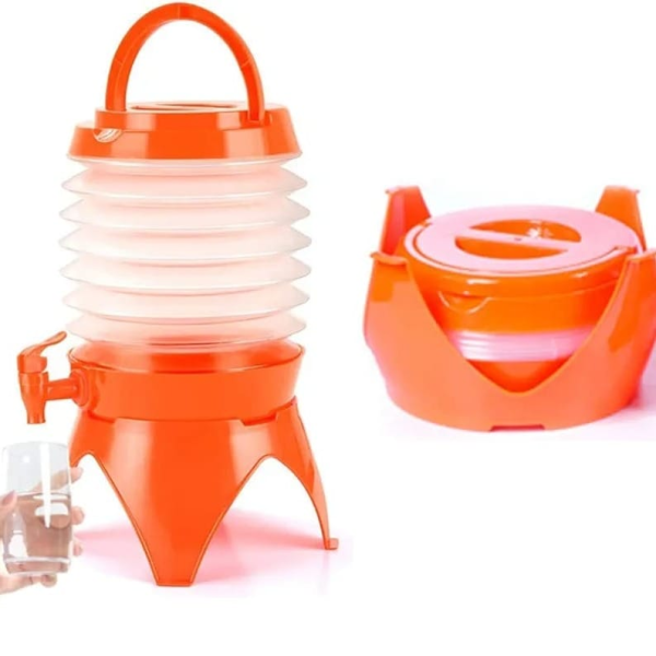 Collapsible Beverage Tub Dispenser / water container for outdoor camping