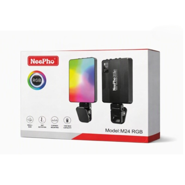 NeePho RGB Pocket Video Light – Model M24