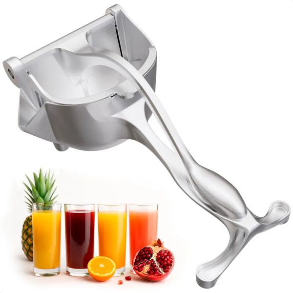 Manual Fruit Juicer Squeezer – Stainless Steel Heavy Duty Lemon Press