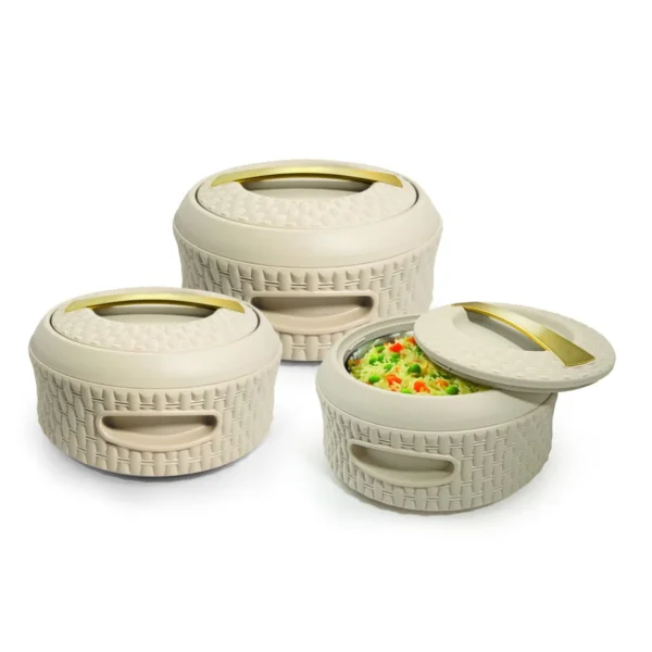 Jaypee Baskerole Casserole Set – 3 Pieces