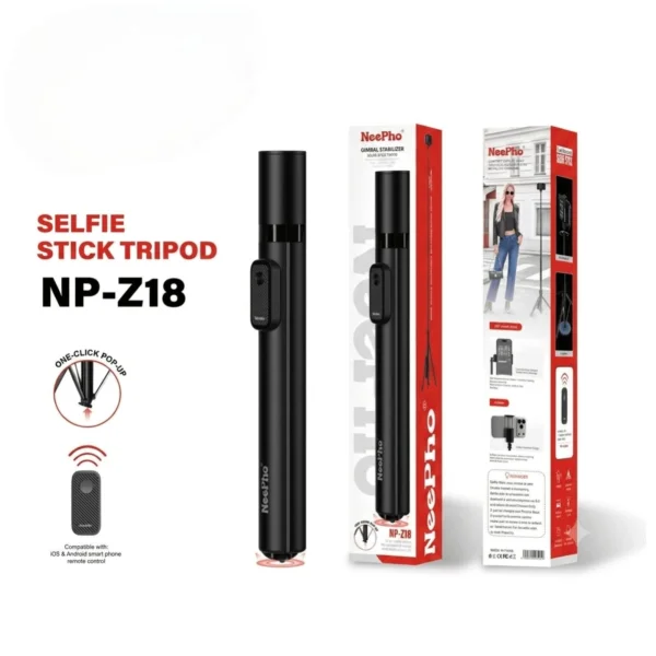 NeePho NP‑Z18 Gimbal Stabilizer & Selfie Stick Tripod