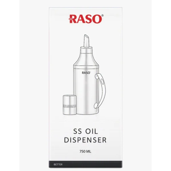 Raso Stainless Steel Oil Dispenser – 750 ml