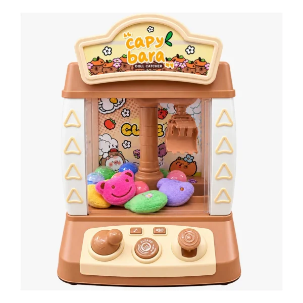 Capybara Doll Catcher – Mini Claw Machine Toy