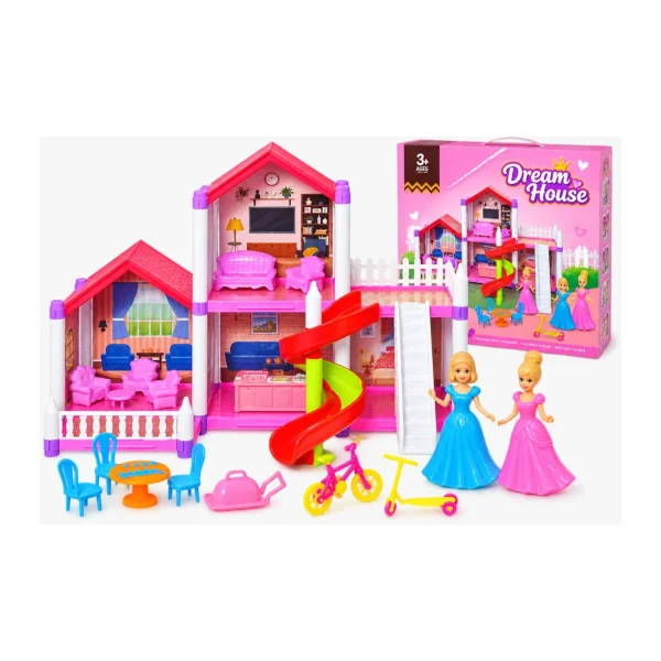 Dream Home DIY Villa Dollhouse Play Set